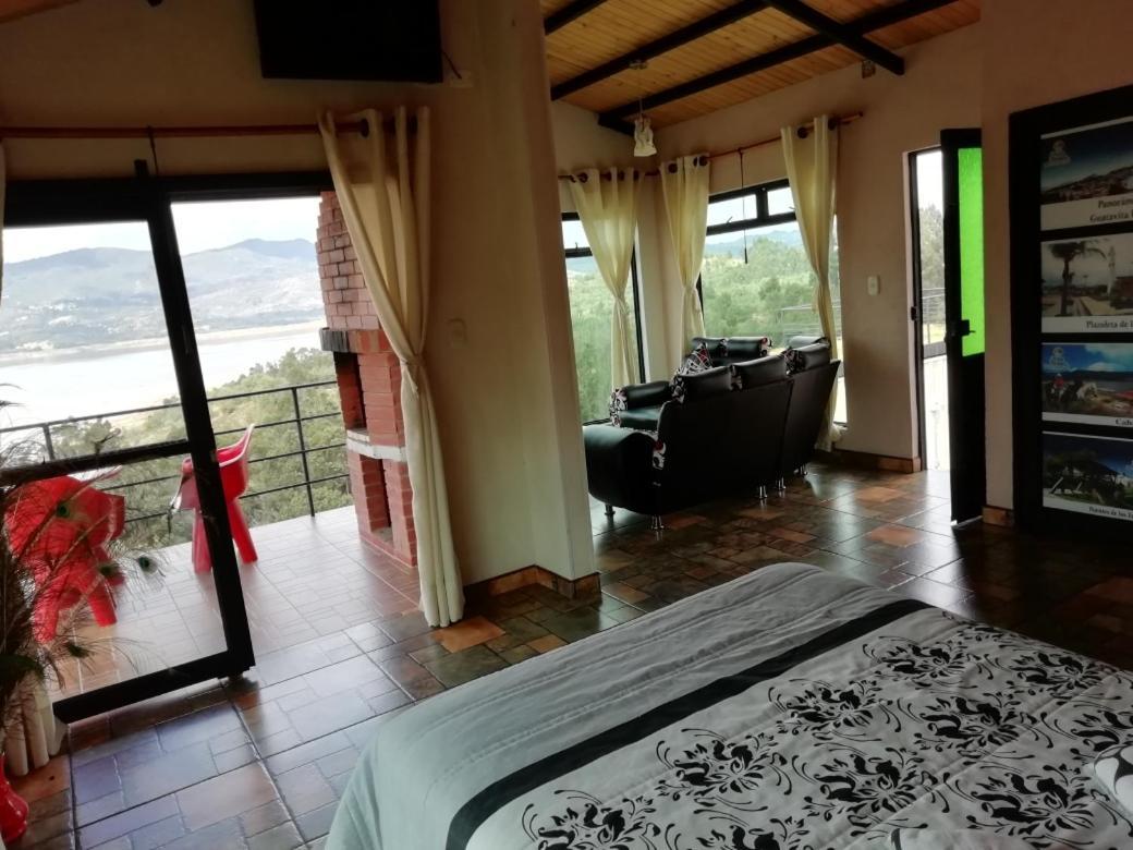 Benigno Mirador Bed & Breakfast Гуатавита Екстериор снимка